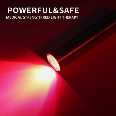 Boyun İçin Elde Taşınabilir 9W 660nm Kırmızı Işık Terapisi Meşalesi LED Işık Terapisi