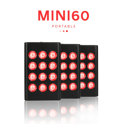 satın al MINI 60 660nm 850nm Kırmızı Kızılötesi LED Işık Terapi Cihazı Yüz Cilt Bakımı Yaşlanma Karşıtı çevrimiçi üretim