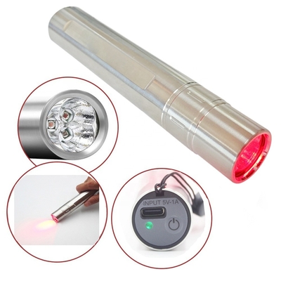 satın al Kollajen Artıran 9W 3Pcs LED Kırmızı Işık Terapi Fener 630nm Cilt Yenilenmesi için çevrimiçi üretim