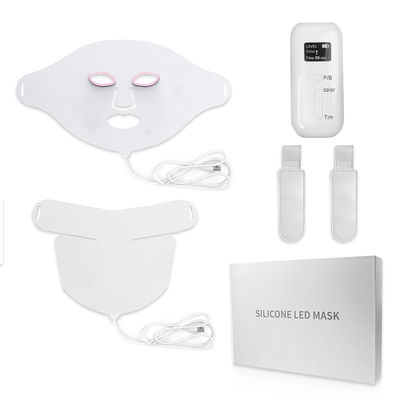 satın al Customizable LED Light Therapy Face Mask – Red, Infrared, Blue & Purple Light | Factory with CE FCC ROHS çevrimiçi üretim