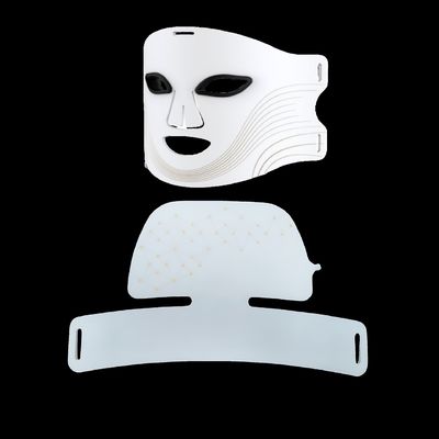 satın al OEM Factory of Silicone LED Facial Mask – 660nm Red Light + 850nm Infrared + Blue + Purple Modes çevrimiçi üretim