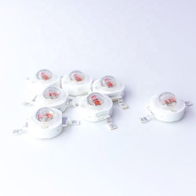 satın al 620nm 630nm Kızılötesi Işık Terapisi için Çift Cips 3W LED Lamba Boncukları çevrimiçi üretim