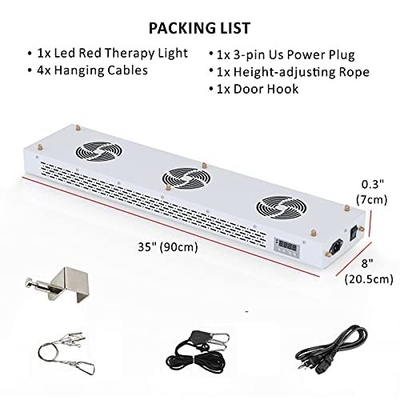 satın al Foton Terapi Zamanlama Kontrolü 1000W Led Kırmızı Işık Terapi Kırışıklık Cihazı çevrimiçi üretim