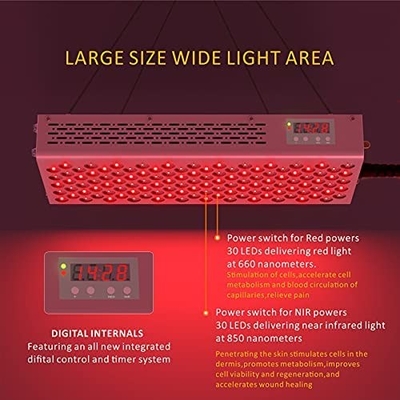 1000W LED PDT Işık Terapi Makinesi 660nm 850nm Kırmızı Işık Terapi Makineleri