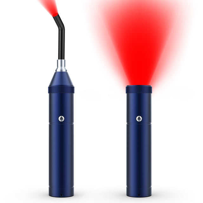 Soğuk Boğaz için 460nm 900nm El LED Kızılötesi Kırmızı Işık Tedavisi Meşalesi