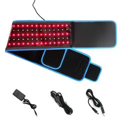 660nm 850nm Kızılötesi Kırmızı Led Işık Terapi Kemeri Sırt Bacakları İçin Bel Ağrısı Giderici