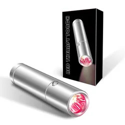 Taşınabilir 850nm 660nm Kızılötesi Kırmızı Işık Terapi Lambası Şarj Edilebilir Tıbbi Lamba