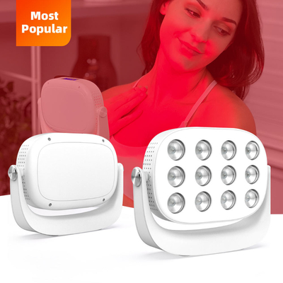 Mini Küçük Elli LED Işık Terapisi 660Nm 850Nm Kırmızı Yakın Kızılötesi Taşınabilir Ev Kullanımı