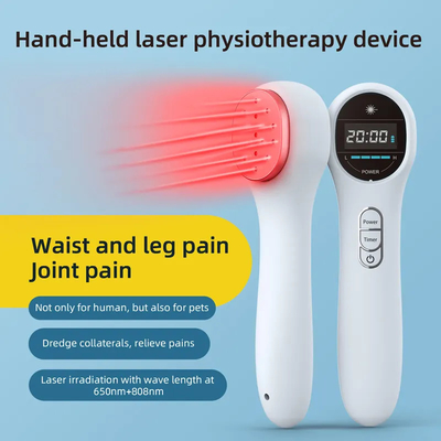 LLLT El El Soğuk Lazer Terapi Cihazı 808nm 650nm Fiziksel Tedavi