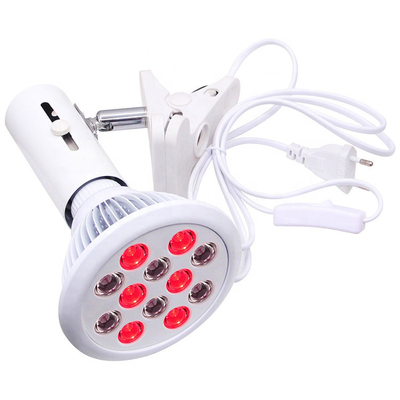 Cilt Yenilenme 660nm 850nm Kızılötesi Kırmızı Işık Tedavi Cihazı 12Pcs 3W LED ile