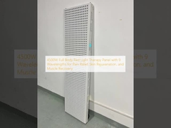 Ağrı hafifletme, cilt gençleştirme ve kas iyileşmesi için 9 dalga boyuyla 4500W Tam Vücut Kırmızı Işık Terapi Paneli
